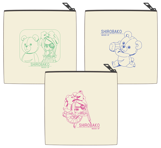 劇場版「SHIROBAKO」 ミニキャンバスポーチ