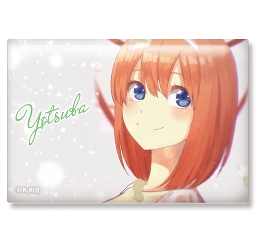 五等分の花嫁 スクエア缶バッジ