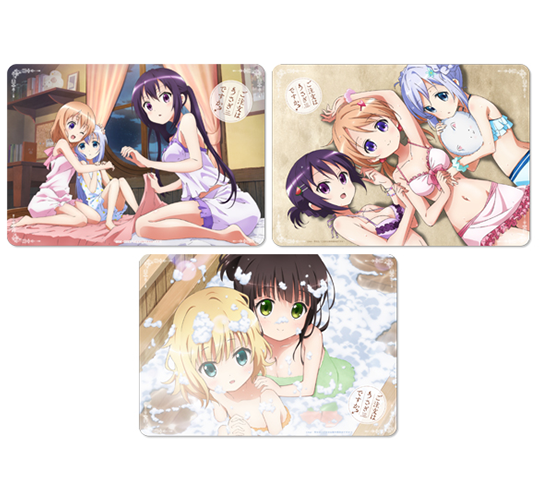 ご注文はうさぎですか？ A3クリアデスクマット