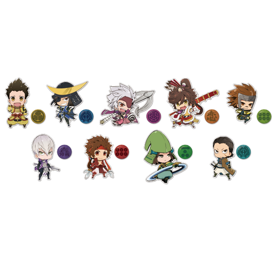 まめ戦国BASARA　ぺたクリ