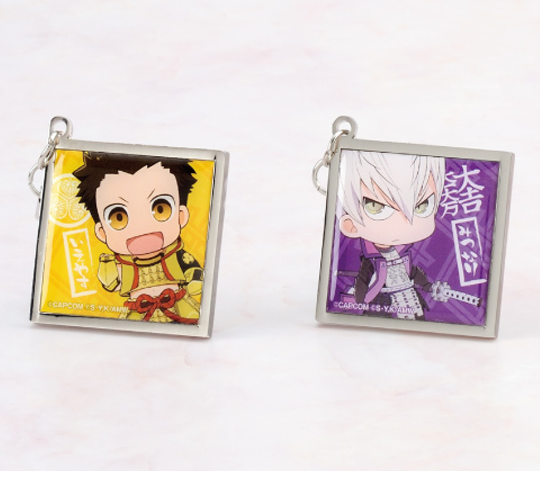 まめ戦国BASARA　メモスタンドチャームセット