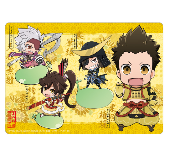まめ戦国BASARA マウスパッド①②