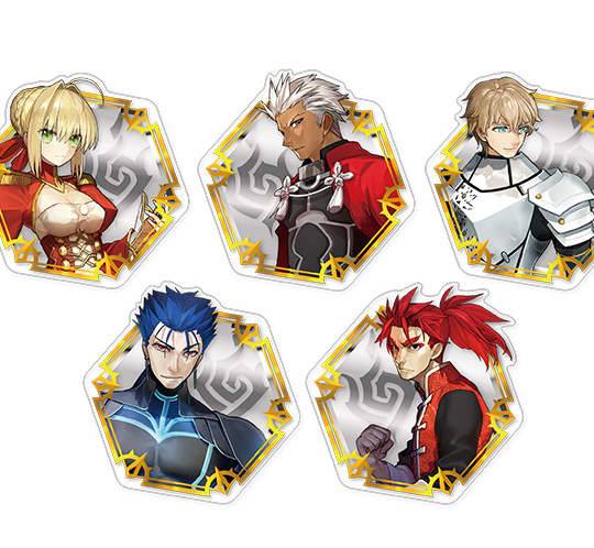 Fate/EXTELLA トレーディングアクリルバッジ